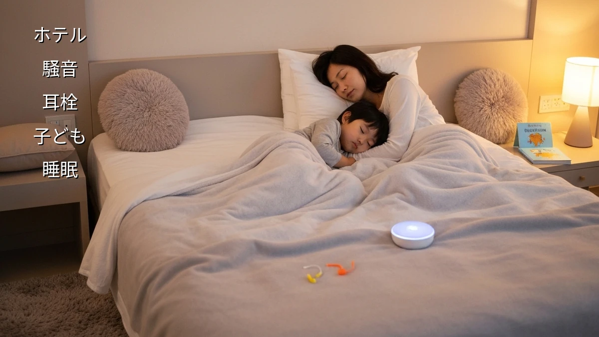 子連れホテル、騒音トラブル回避の部屋選び